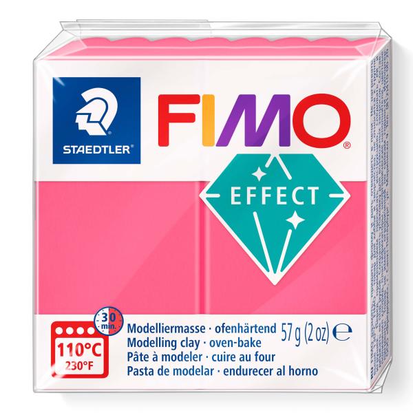 Fimo effect 57g rot transparent