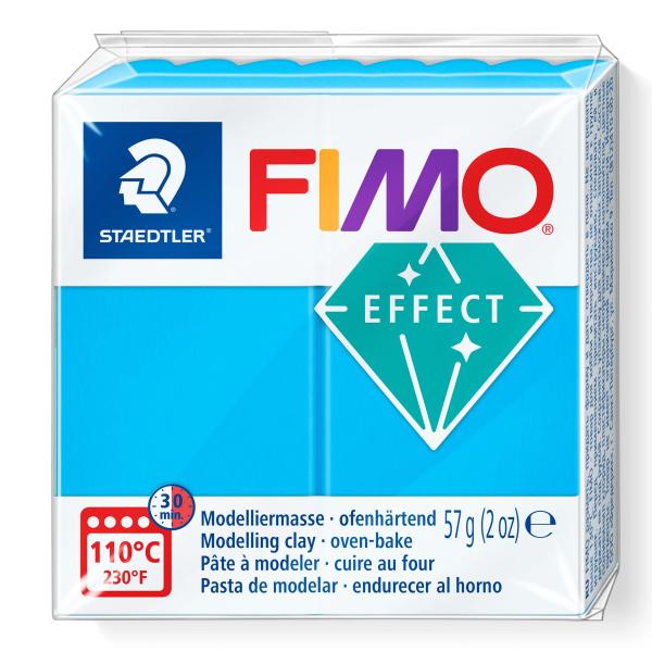 Fimo effect 57g blau transparent