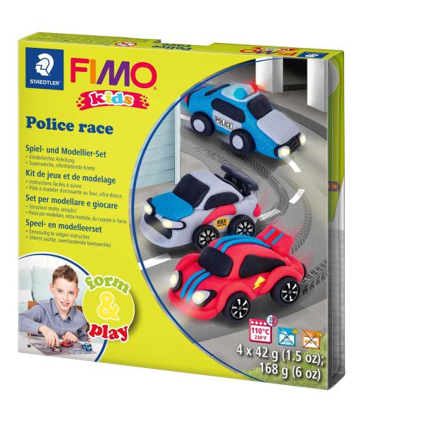 FIMO kids Form & Play Set Police Race