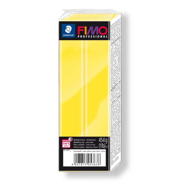 FIMO prof. Großblock 454gr. Farbe limonengelb