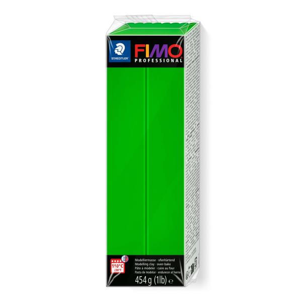 FIMO prof. Großblock 454gr. Farbe grün