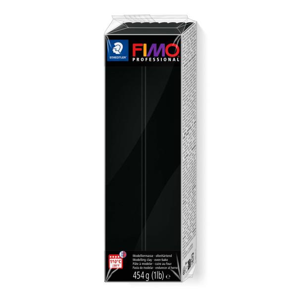 FIMO prof. Großblock 454gr. Farbe schwarz
