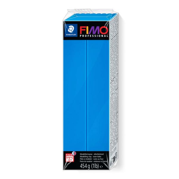 FIMO prof. Großblock 454g Farbe blau
