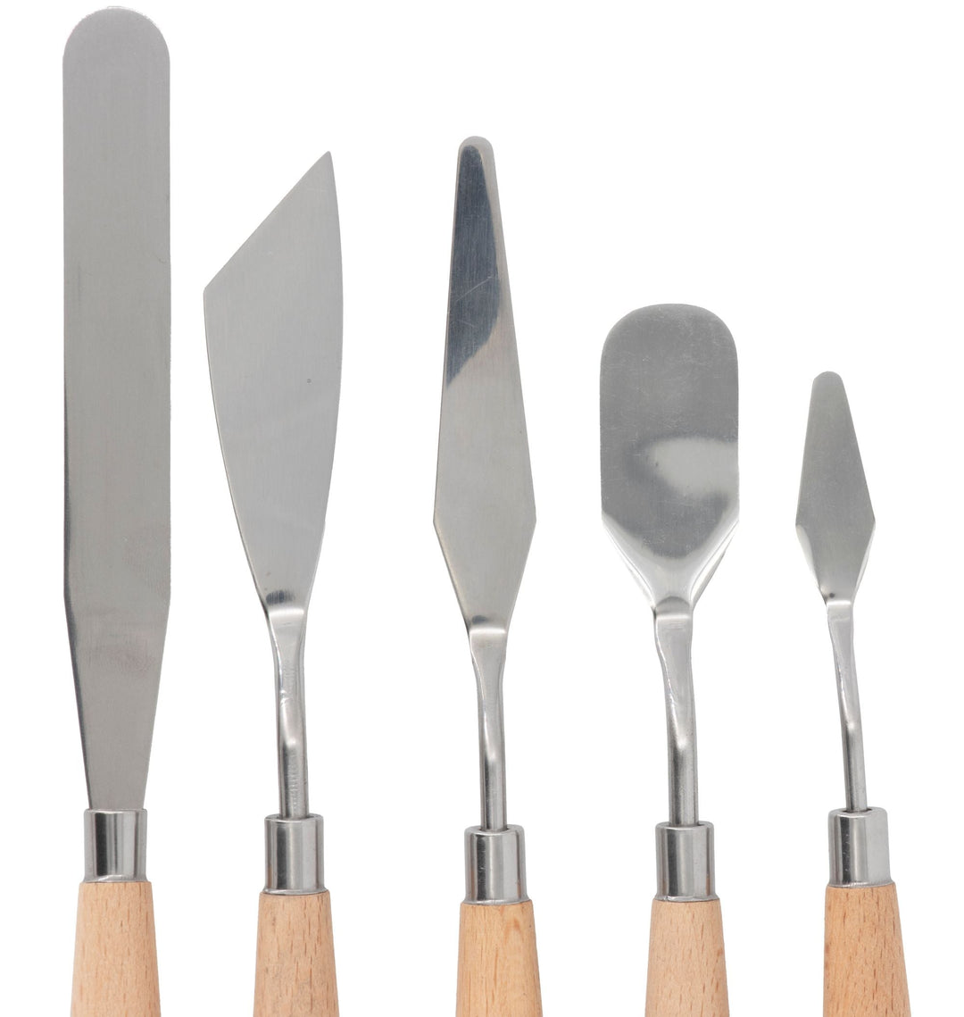 Malspachtel Universal Set 5 Spachtel, Holzgriff FSC
