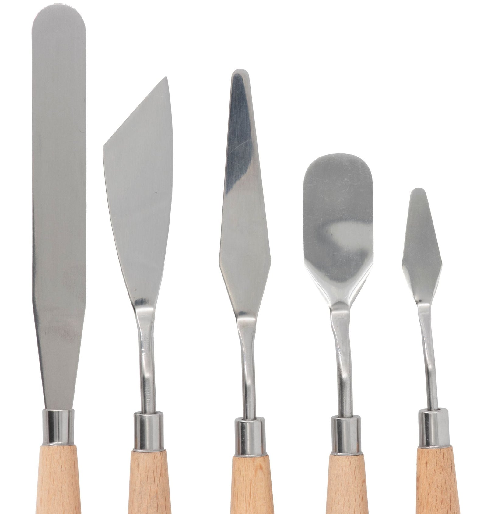 Malspachtel Universal Set 5 Spachtel, Holzgriff FSC
