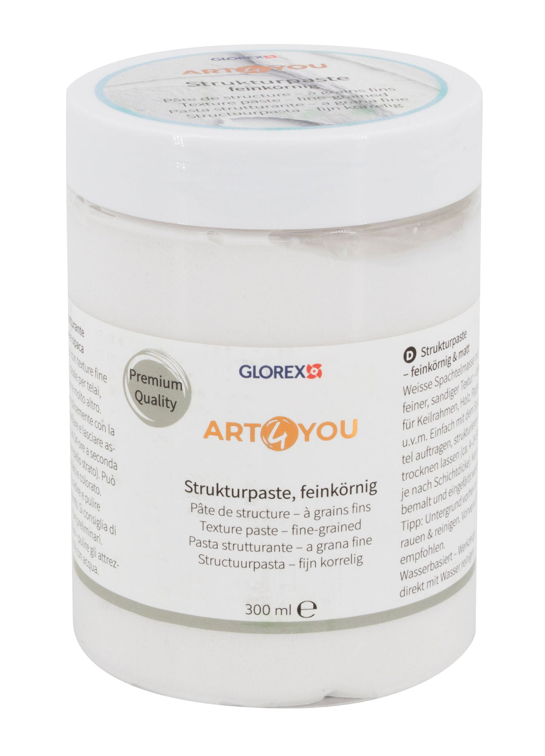 Strukturpaste feinkörnig 300ml, Premium Qualtiät