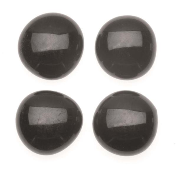 Glasnuggets 200g 20mm schwarz