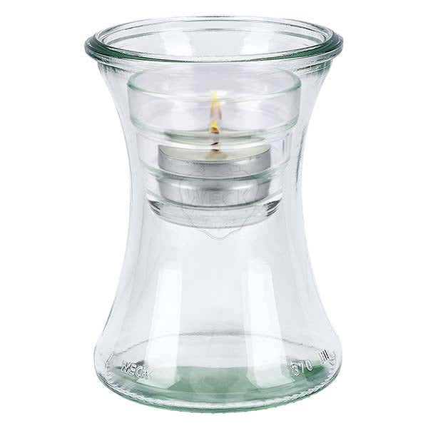 Doppelglas Set 370 ml mit Teelicht