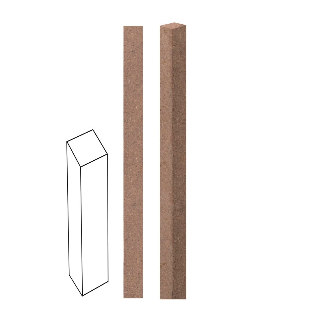 Outdoor Docht 3St, 10x10x120mm FSC