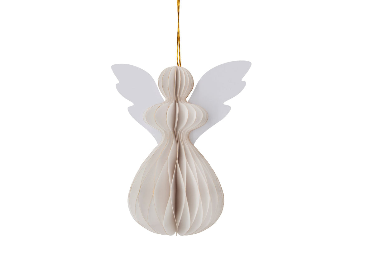 Wabenengel Weiss  32 × 28 cm