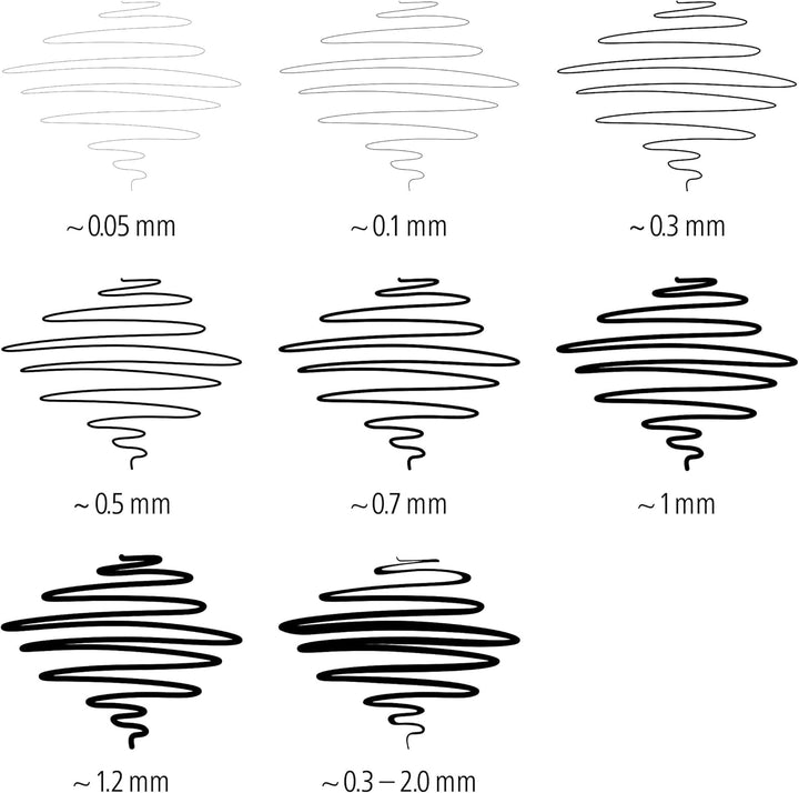 pigment liner 308 schwarz