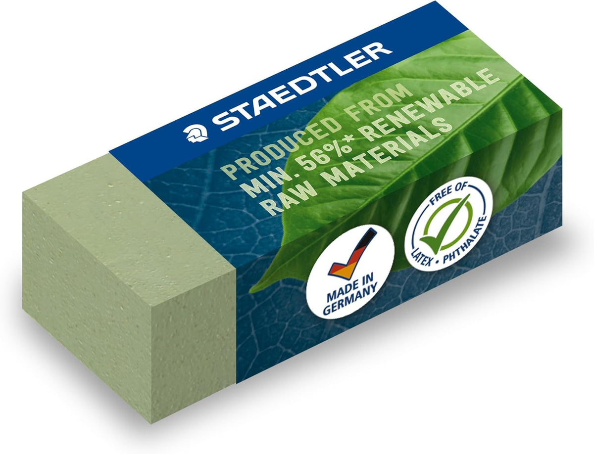 STAEDTLER® 526 83 Natural Ingredients Min. 56% Eraser