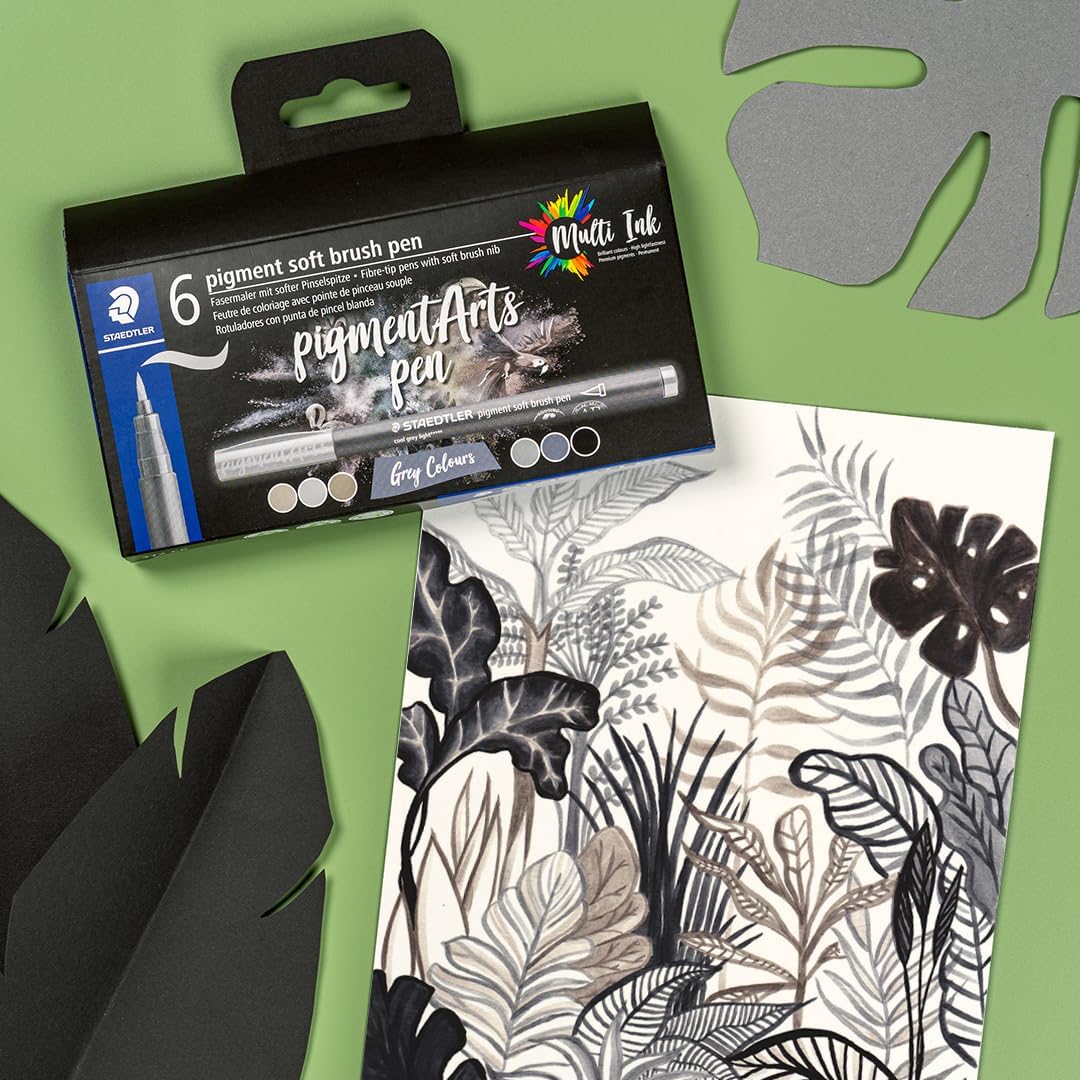 pigment soft brush 372 multi-color