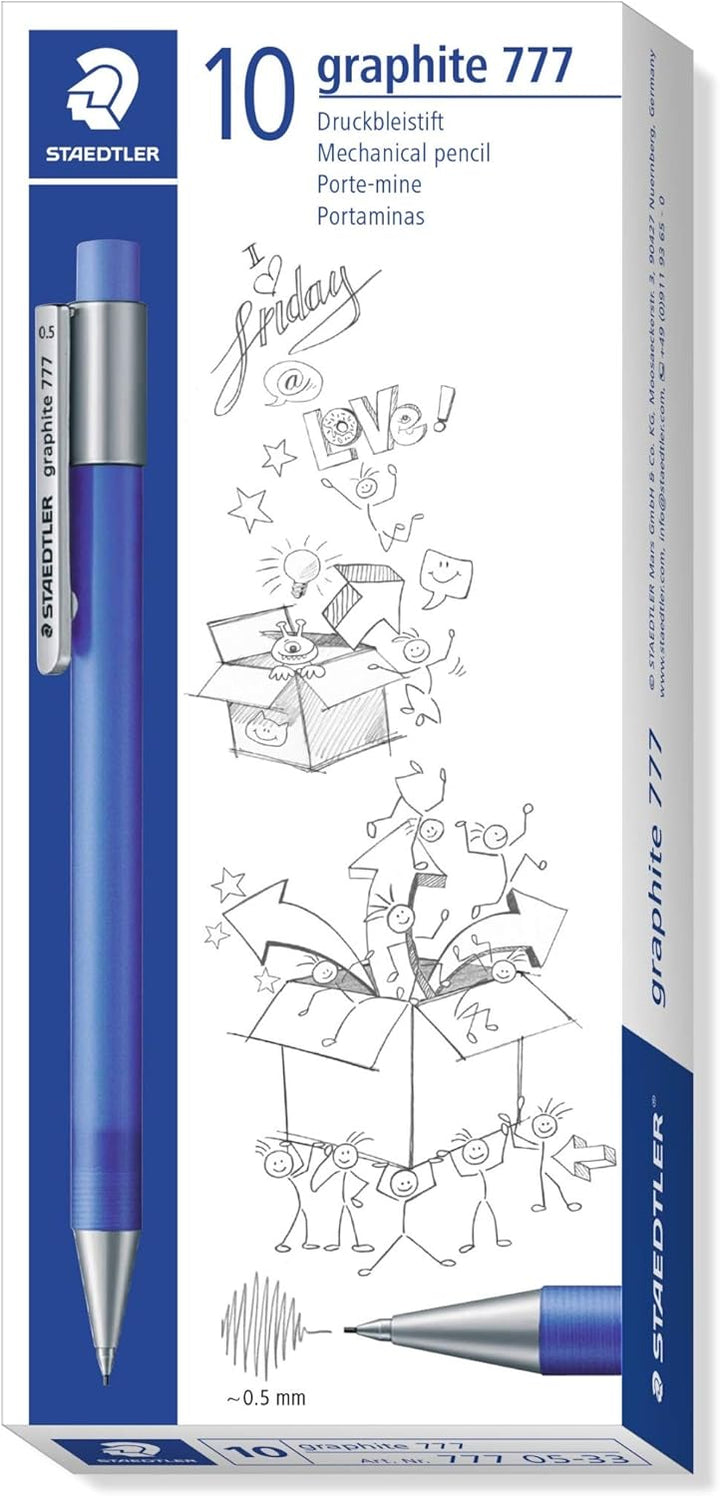 graphite 777 blau transparent