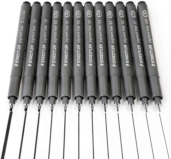 pigment liner 308 nero 0,2 mm