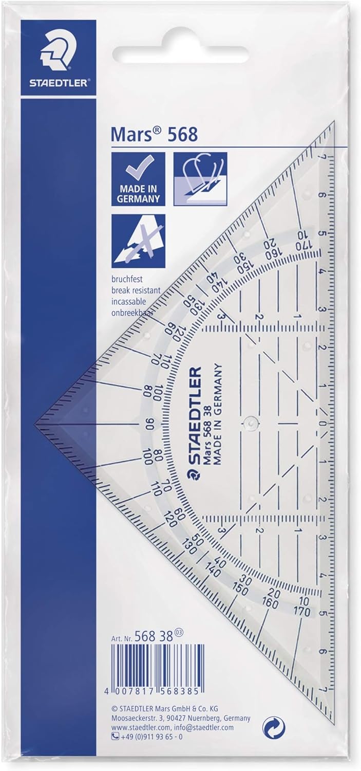 Mars® 568  Länge 16 cm, bruchresistent, im Ordner abheftbar