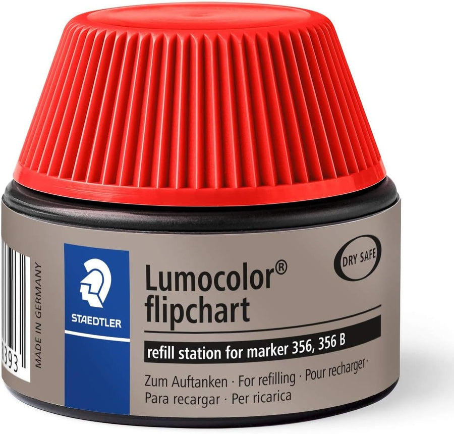 Lumocolor® flipchart marker refill station 488 56 rot