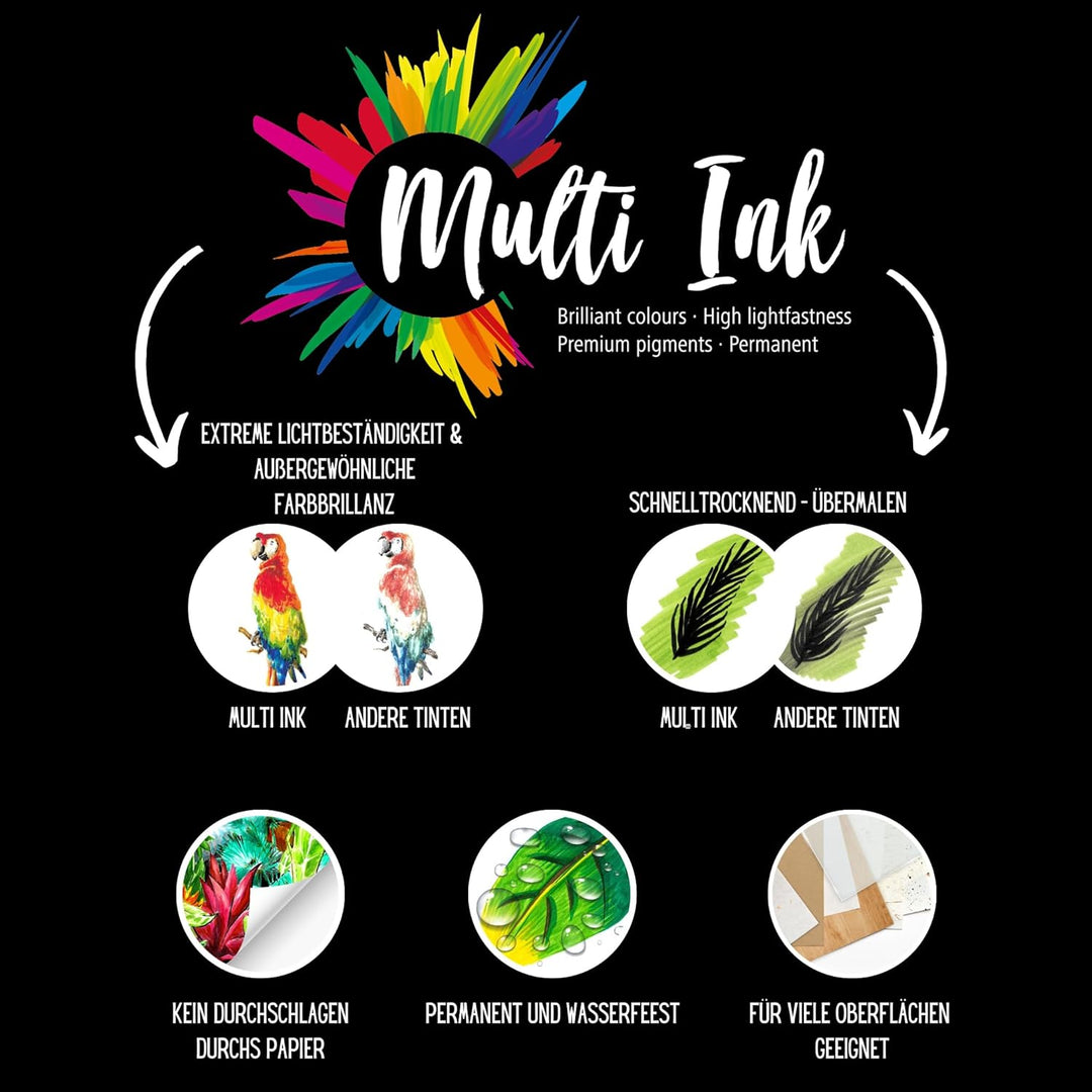 pigment soft brush 372 multi-color