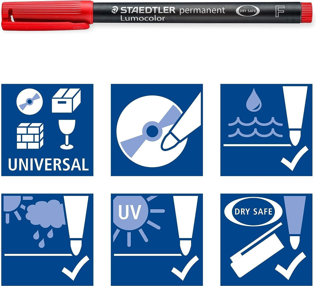 Lumocolor® permanent pen 318 F grün