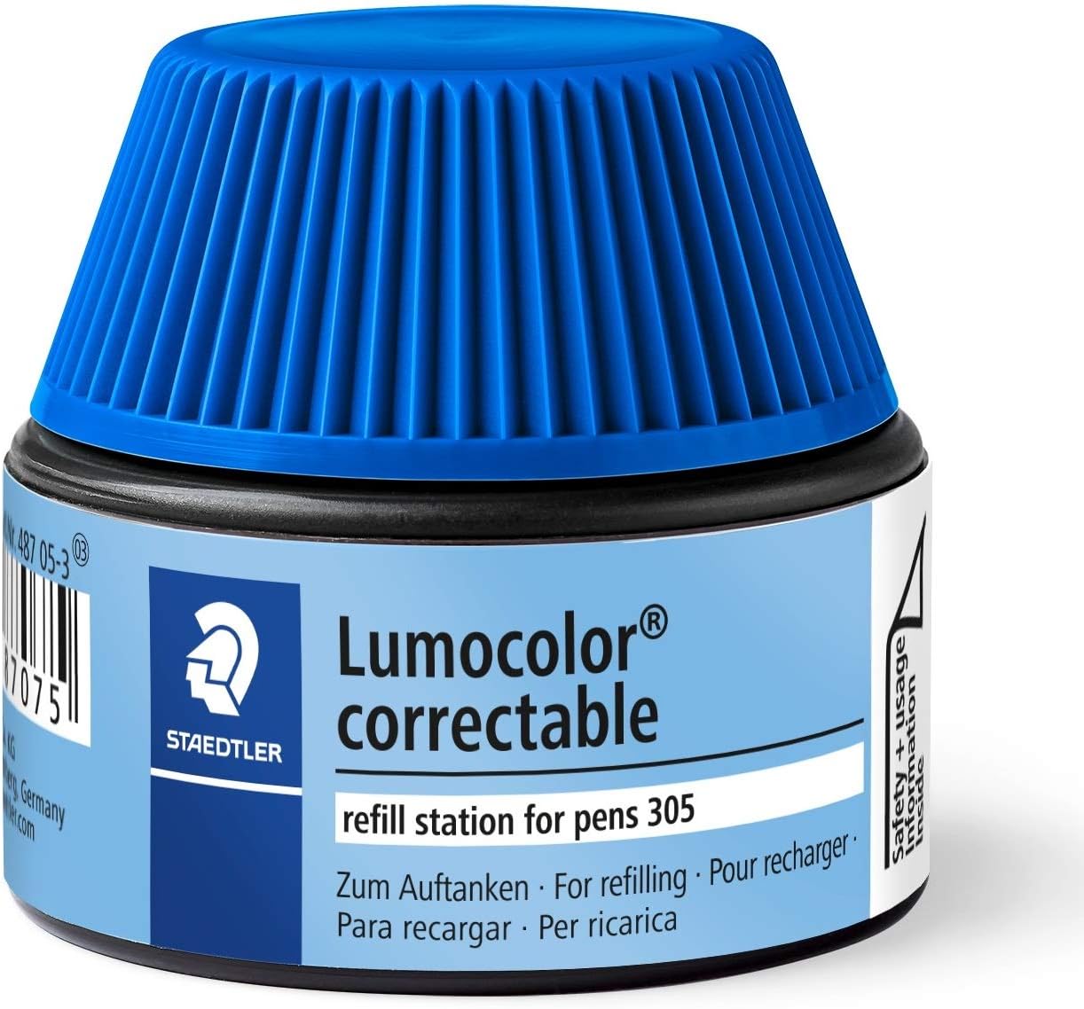 Lumocolor® correctable refill station 487 05 blau