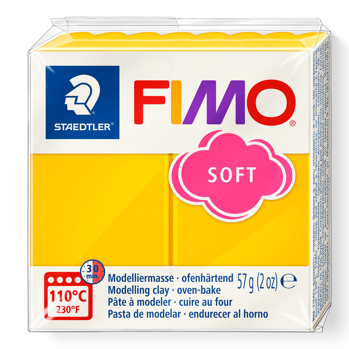 FIMO® soft 8020 Sonnengelb - Kidis Art