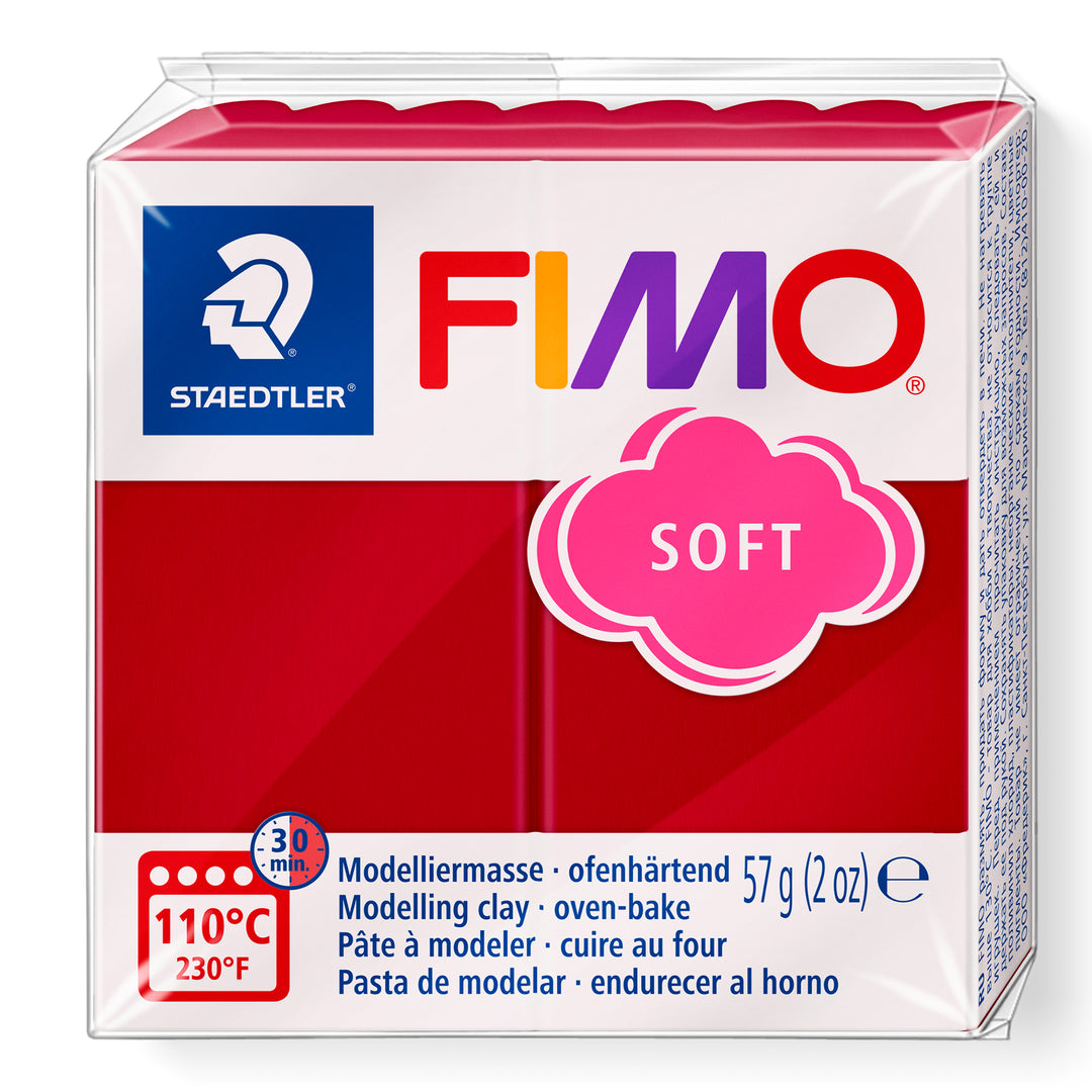 FIMO® soft 8020 Kirschrot - Kidis Art