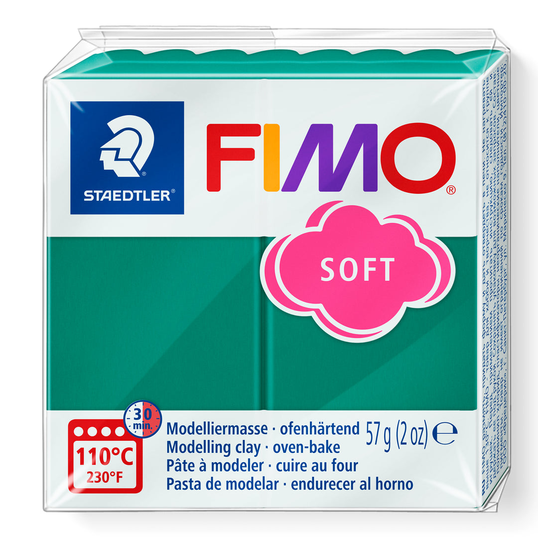 FIMO® soft 8020 Smaragd - Kidis Art