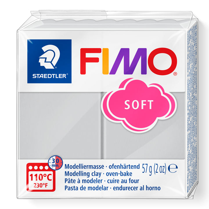 FIMO® soft 8020 Delphinegrau - Kidis Art