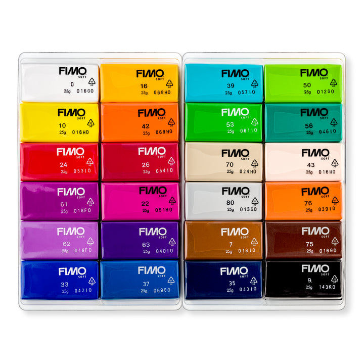 FIMO Soft Materialpackung 24 Basic - Kidis Art