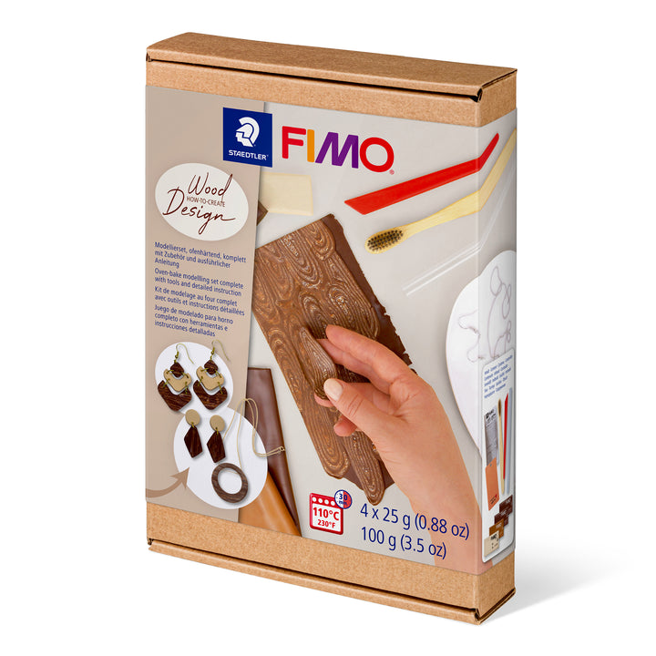 FIMO Creativ Set Wood-Effect - Kidis Art
