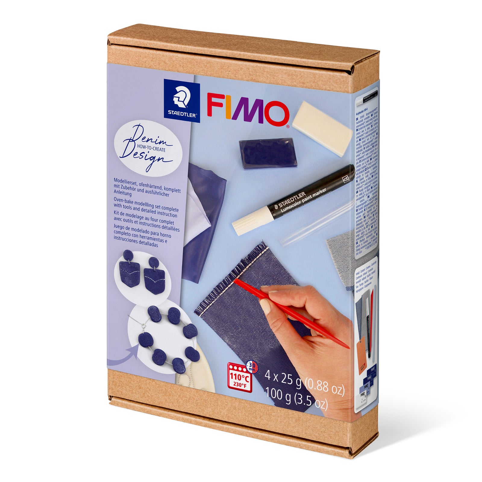 FIMO Creativ Set Jeans-Effect - Kidis Art