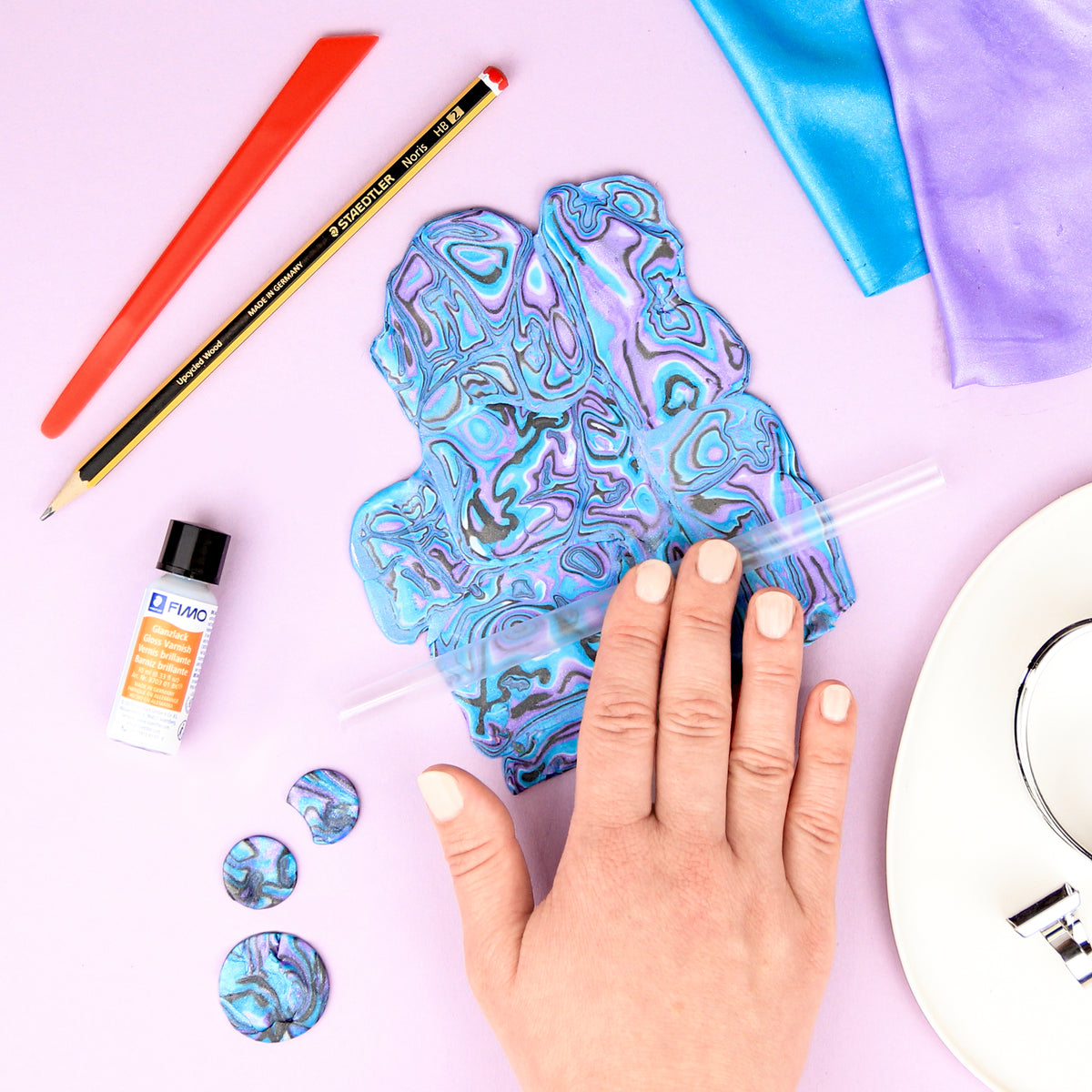 FIMO Creativ Set Abalone Design - Kidis Art
