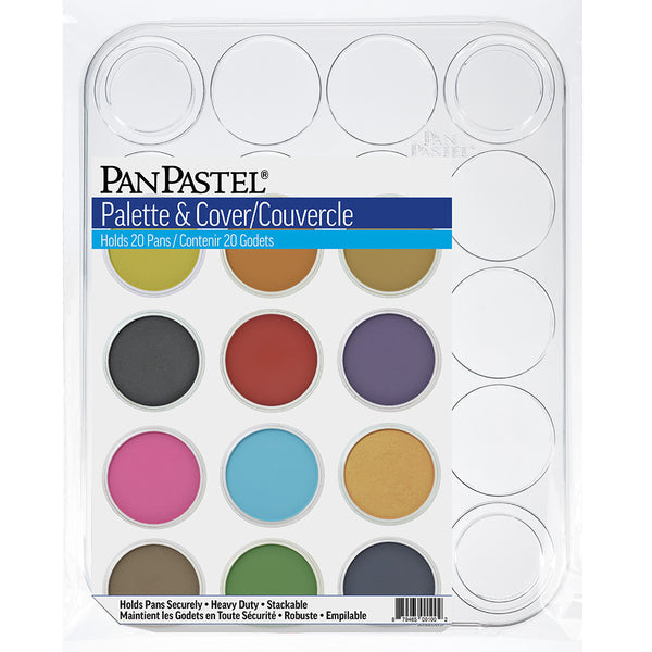 PanPastel Palette Tray mit Deckel (für 20 Farben)