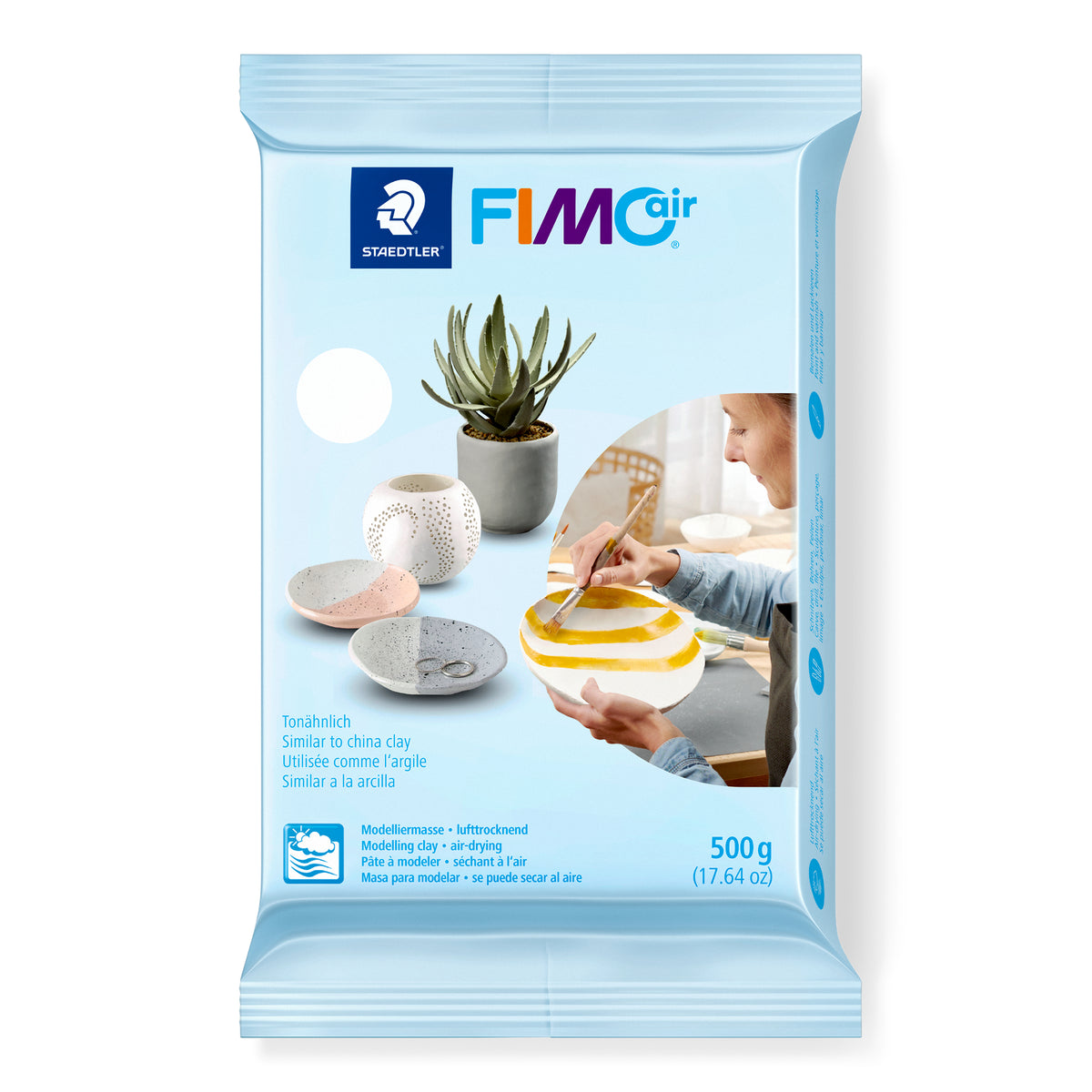 FIMO Air Basic weiss 500 g - Kidis Art