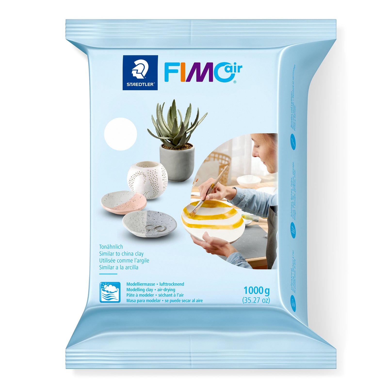 FIMO Air Basic weiss 1kg - Kidis Art