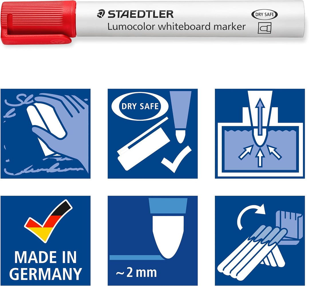 Lumocolor® whiteboard marker 351 B schwarz