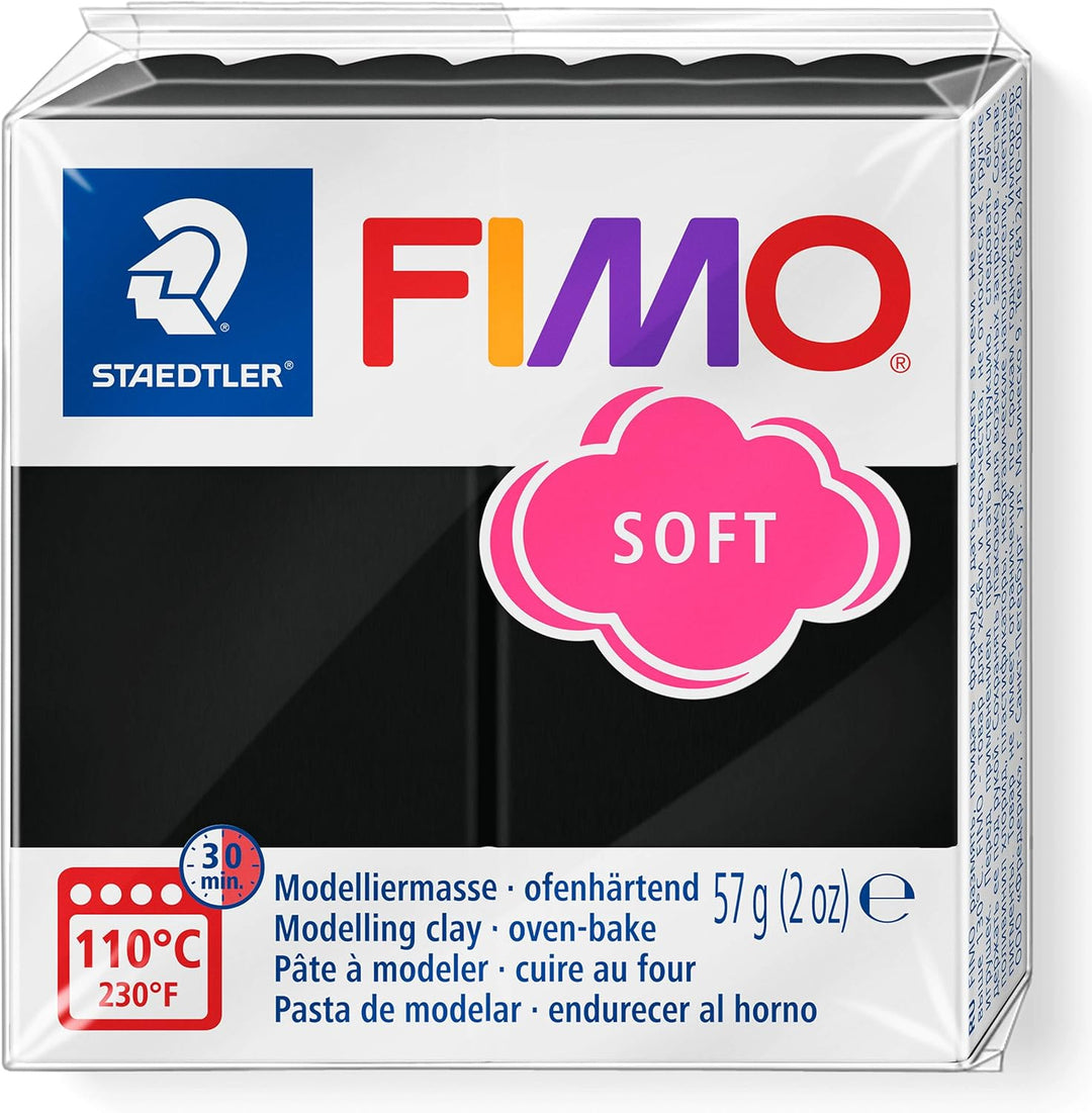 FIMO® soft 8020 Schwarz - Kidis Art