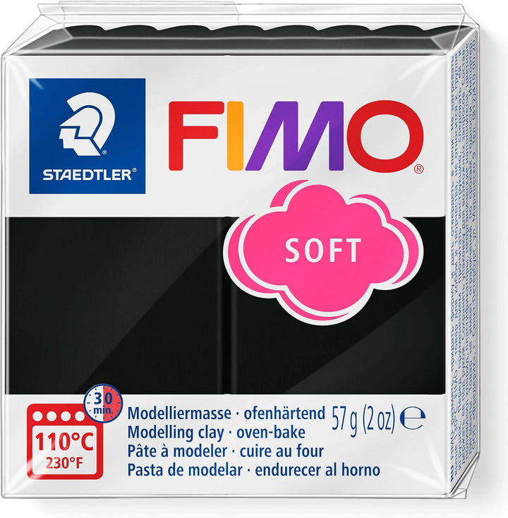FIMO® soft 8020 Schwarz - Kidis Art