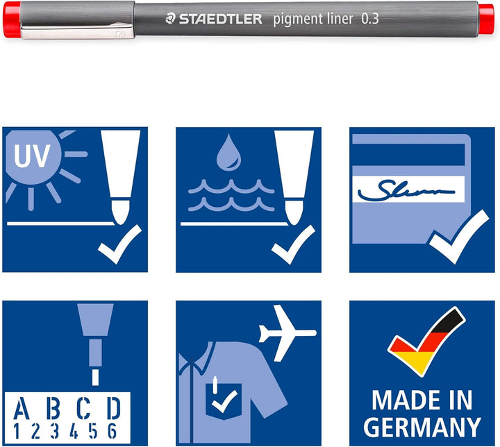 pigment liner 308 blau 0.3mm