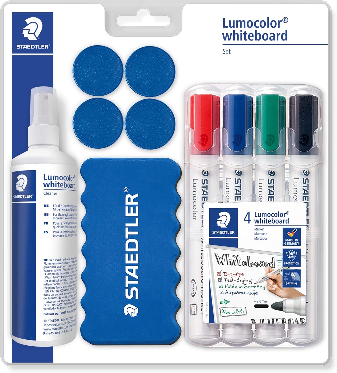 Lumocolor® whiteboard set 613 S multi-color
