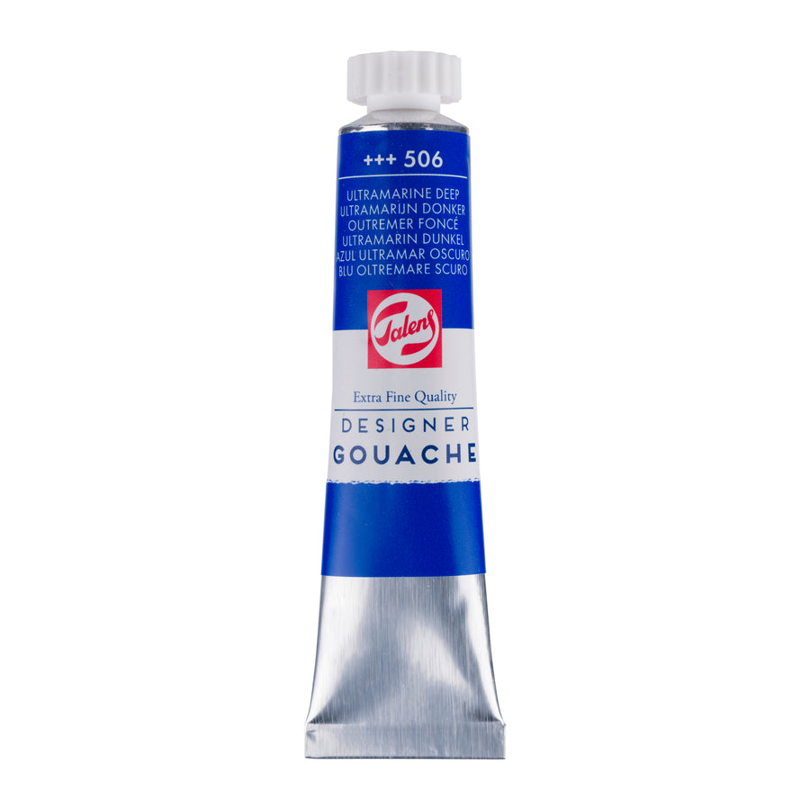 Talens Gouache Extra Fine Quality Tube 20 ml Ultramarin Dunkel 506