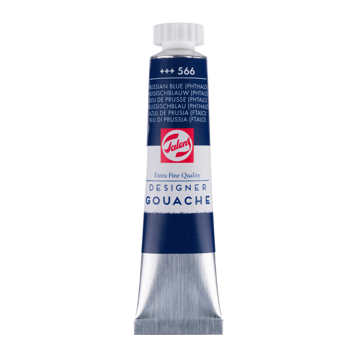 Talens Gouache Extra Fine Quality Tube 20 ml Preußischblau (Phthalo) 566