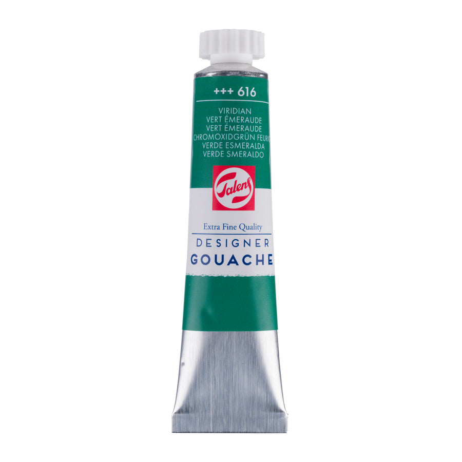 Talens Gouache Extra Fine Quality Tube 20 ml Chromoxidgrün Feurig 616