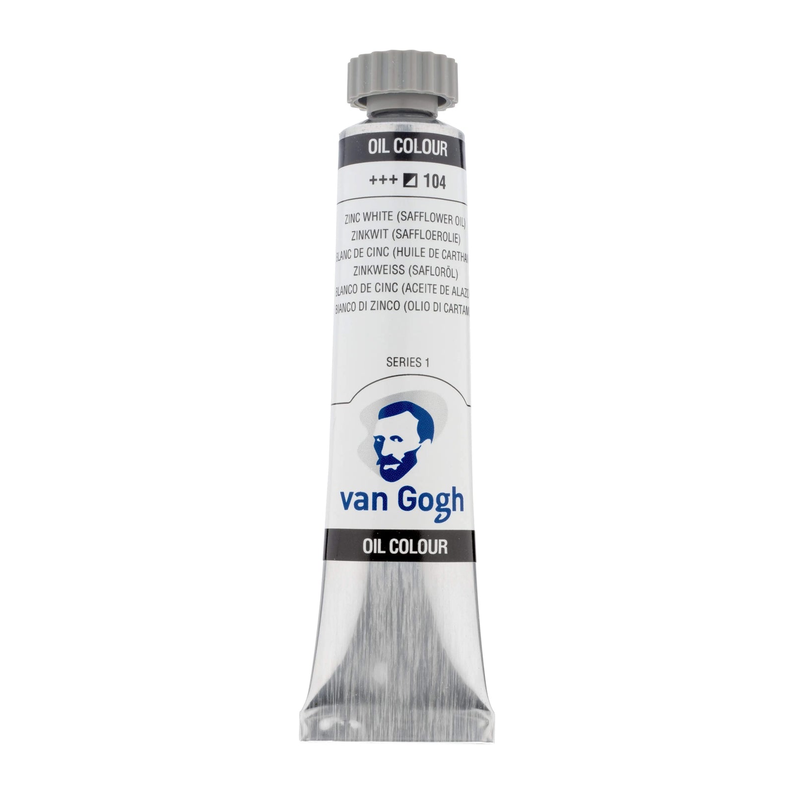 Van Gogh Ölfarbe Tube 20 ml Zinkweiß (Safloröl) 104 - Kidis Art
