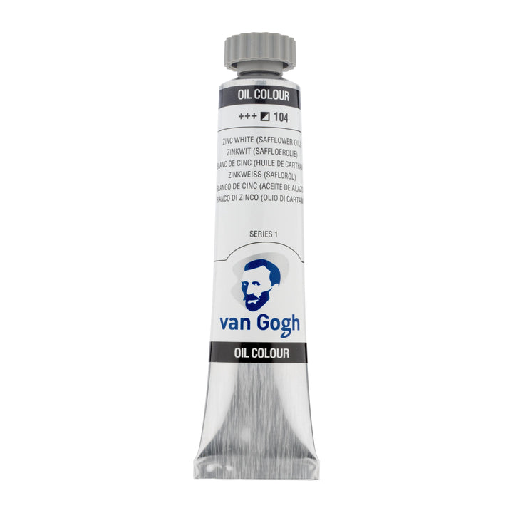 Van Gogh Ölfarbe Tube 20 ml Zinkweiß (Safloröl) 104