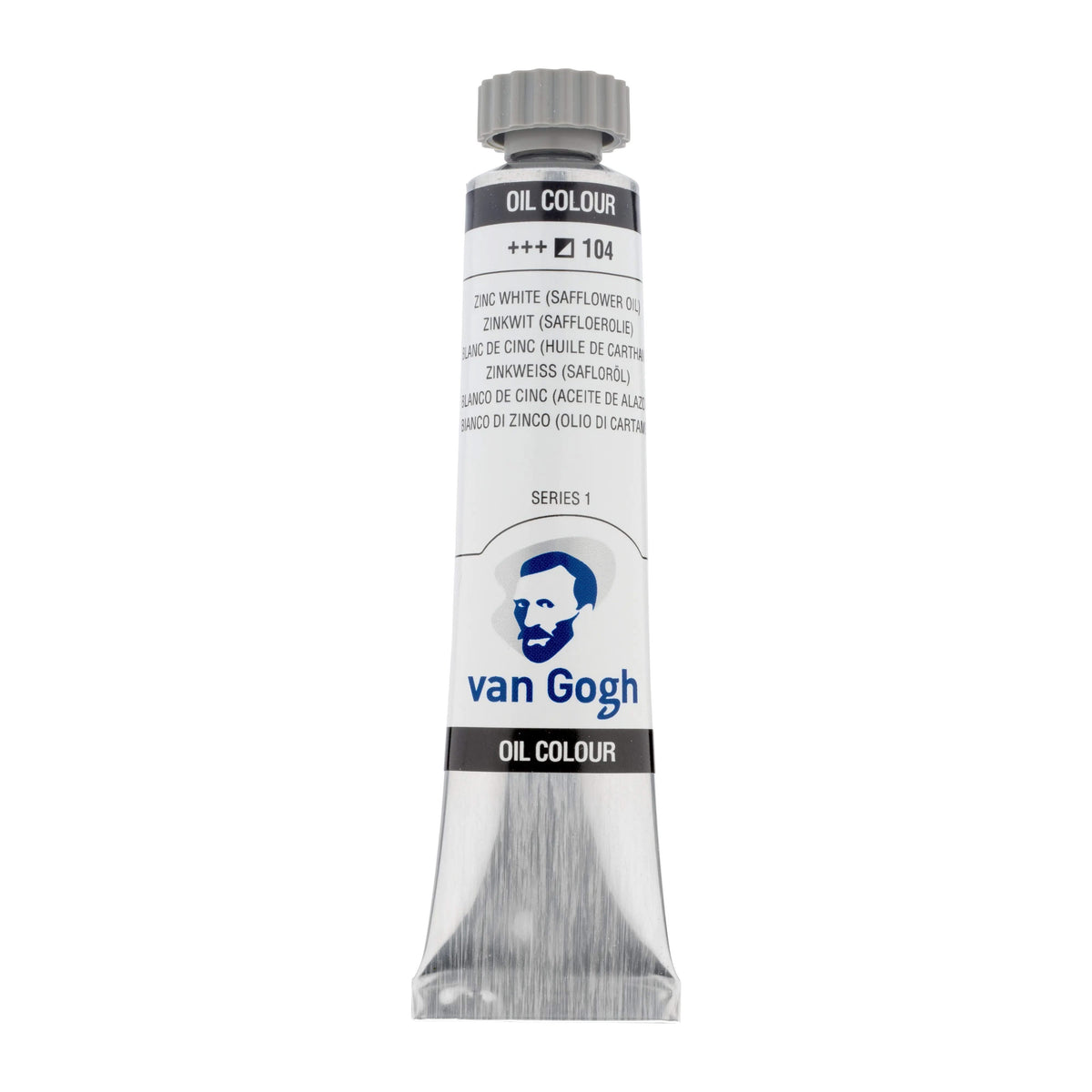 Van Gogh Ölfarbe Tube 60 ml Zinkweiß (Safloröl) 104 - Kidis Art