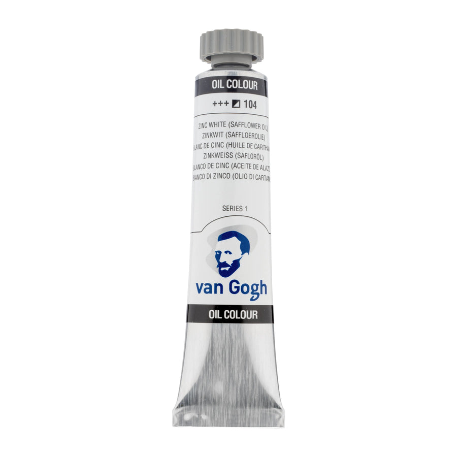 Van Gogh Ölfarbe Tube 60 ml Zinkweiß (Safloröl) 104
