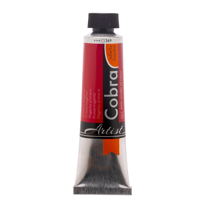 Cobra Artist Wassermischbare Ölfarbe Tube 40 ml Primärmagenta 369