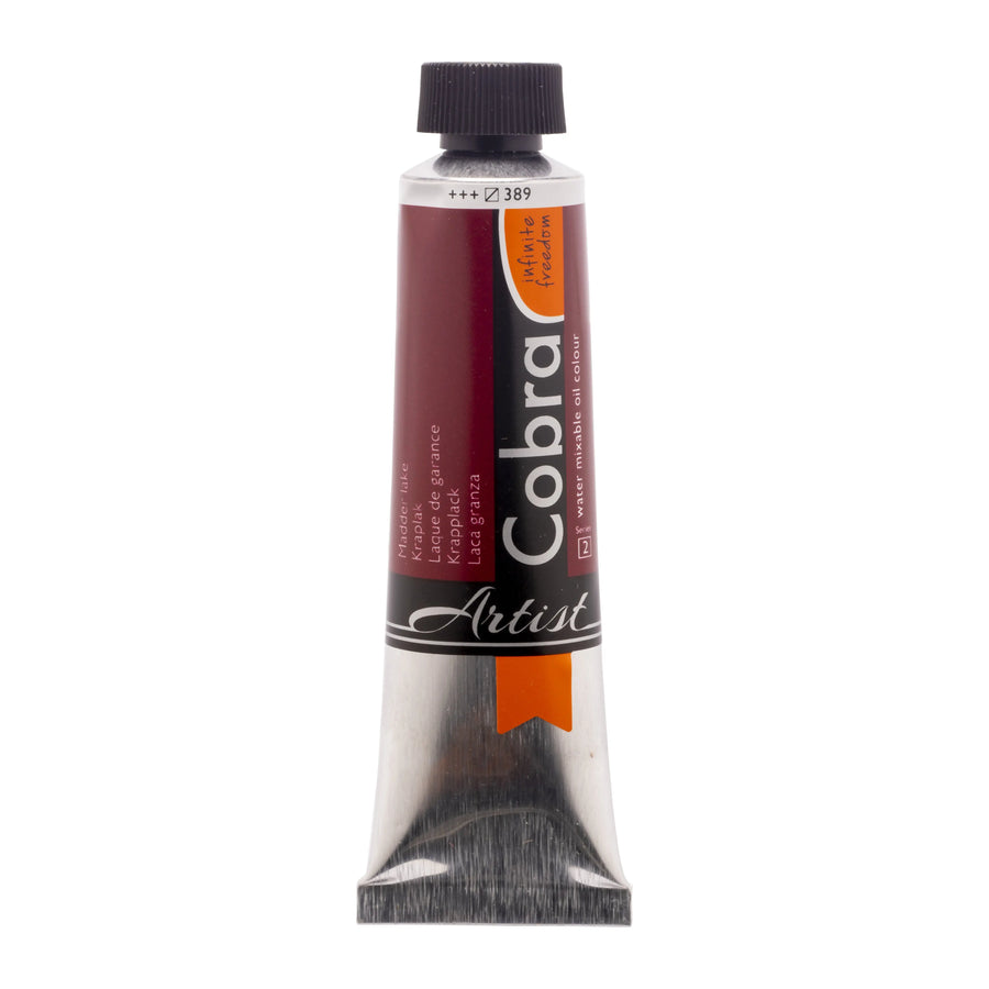 Cobra Artist Wassermischbare Ölfarbe Tube 150 ml Krapplack 389