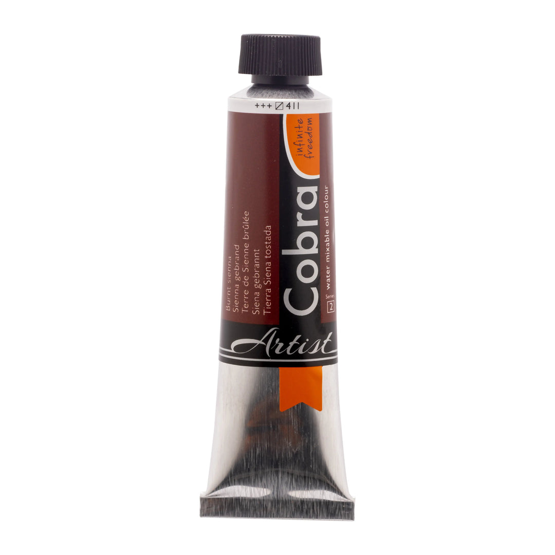 Cobra Artist Wassermischbare Ölfarbe Tube 150 ml Siena Gebrannt 411